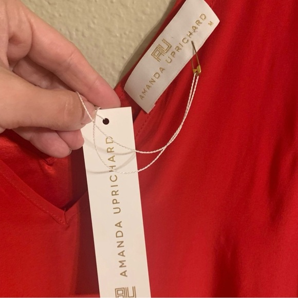 Nwt 100% silk Amanda Uprichard dress - Picture 2 of 3